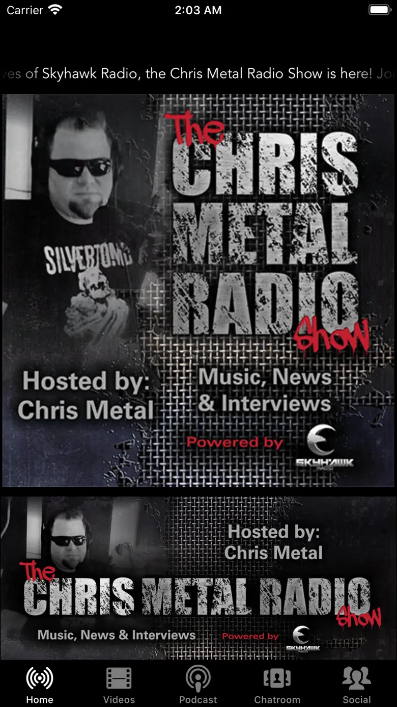 Chris Metal Radio Podcast 1.0