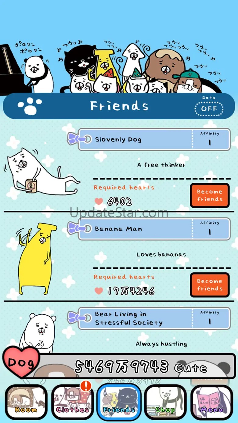 Panda and Dog: AnywhereDogCute 1.1.0