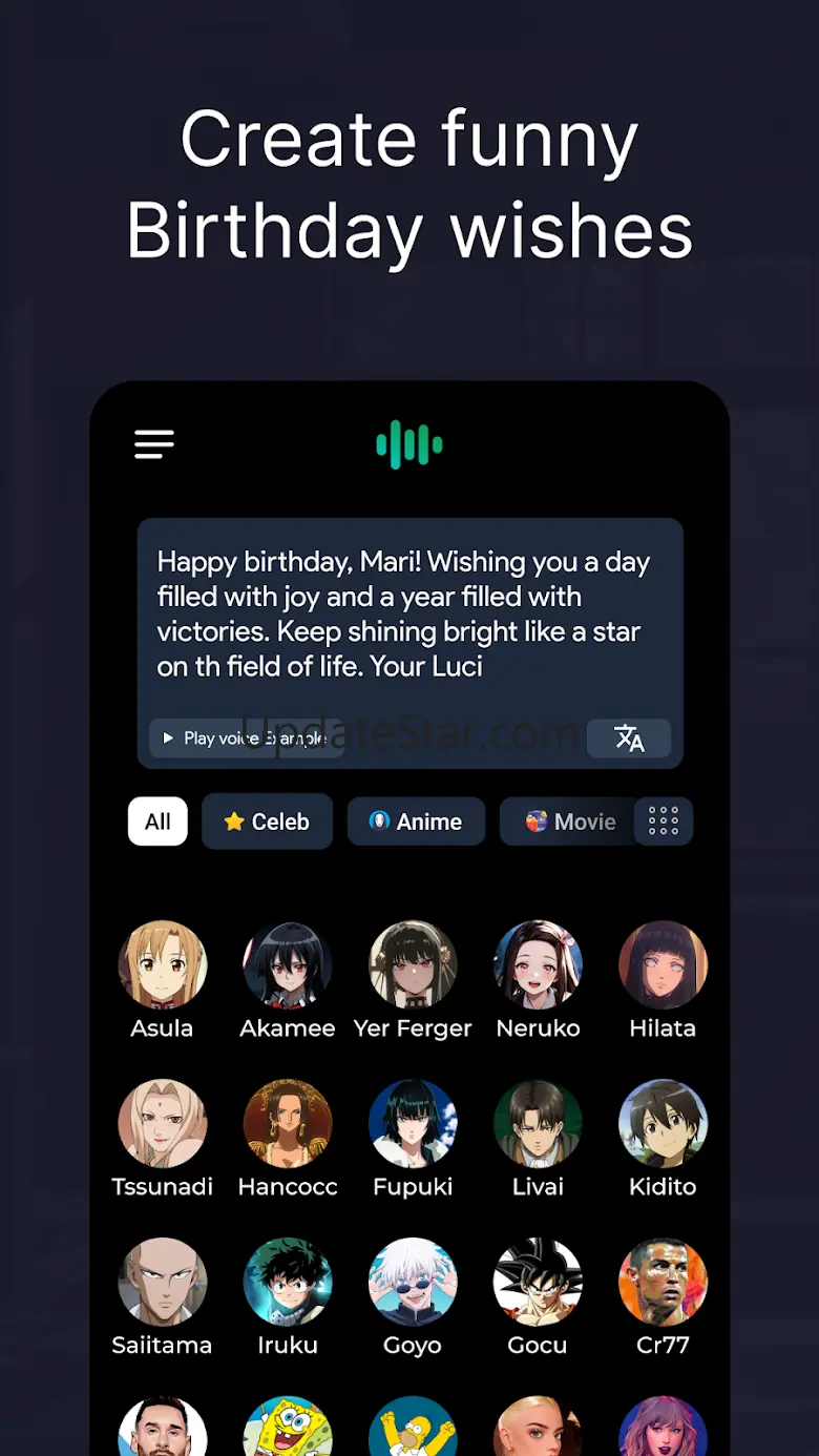 Voice AI - Changer Your Voice