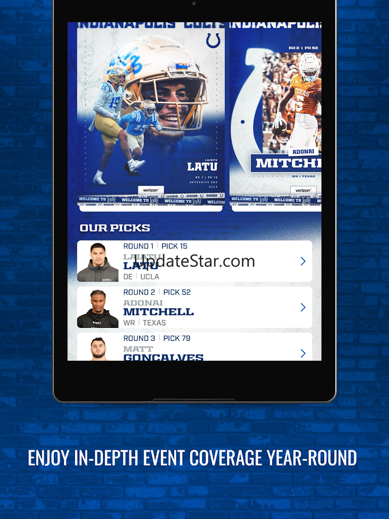 Indianapolis Colts Mobile 25.1.2107