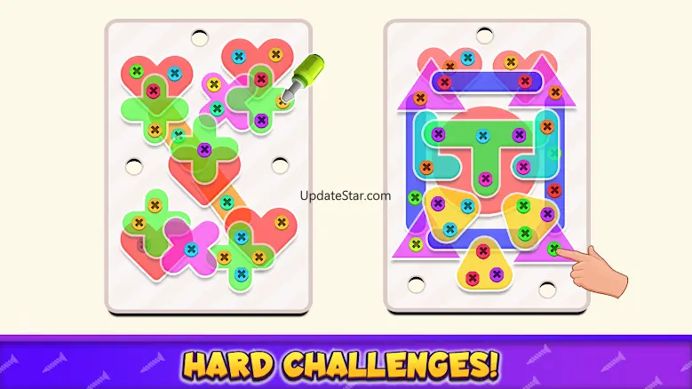 Screw Jam: Nuts & Bolts Puzzle