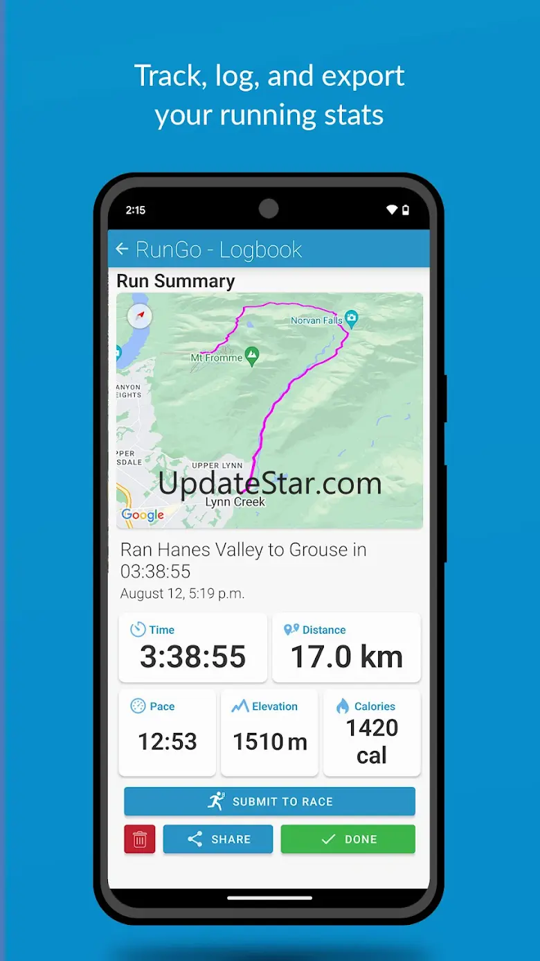 RunGo: voice-guided run routes 3.16