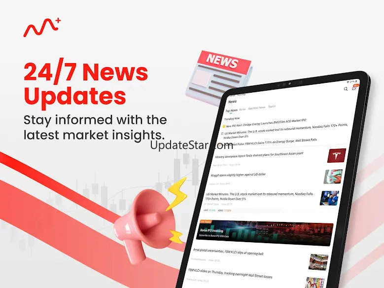 M+ Global: MY, US, HK Stocks 4.9.0