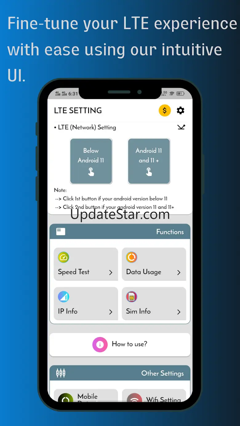 5G/4G LTE Network Mode 1.2.15