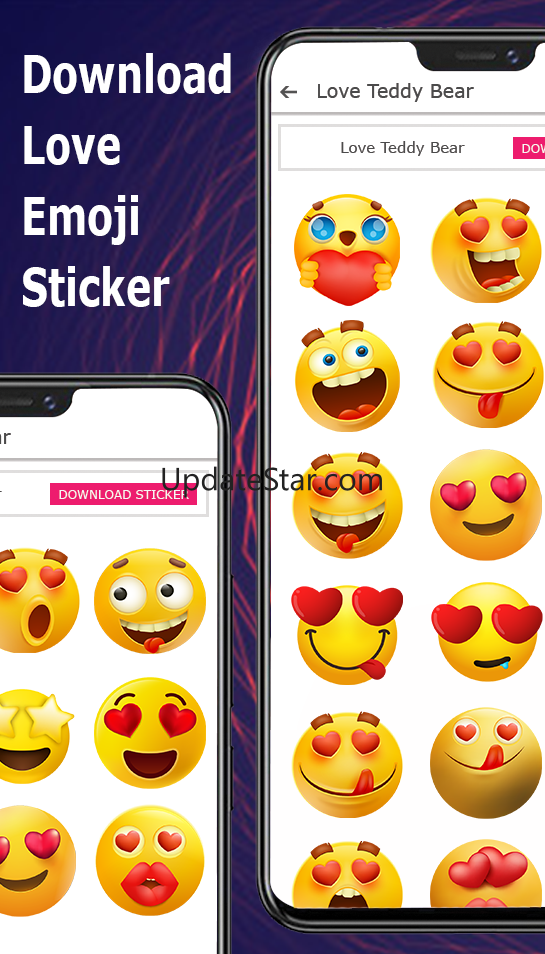 Love Emoji Stickers & Quote 1.8