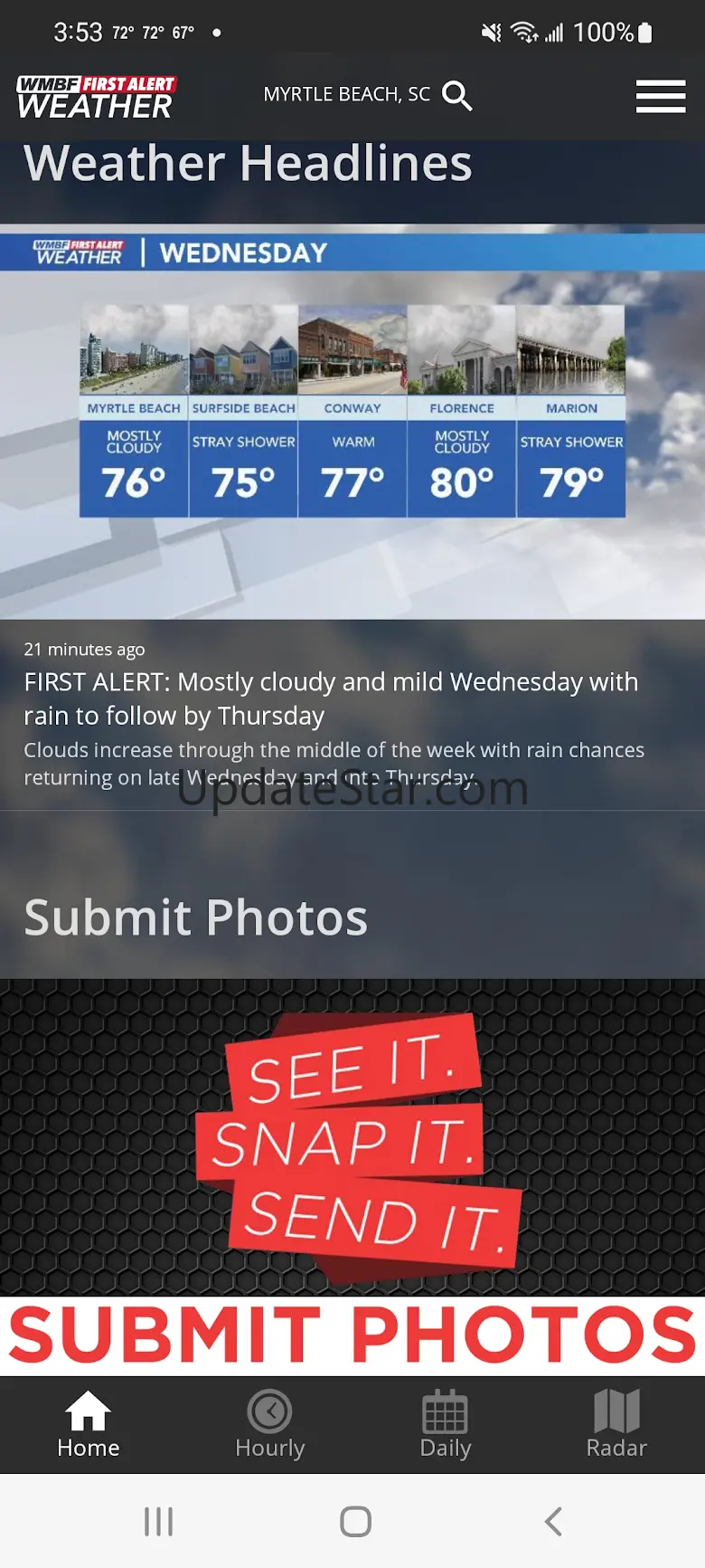 WMBF First Alert Weather 5.15.401