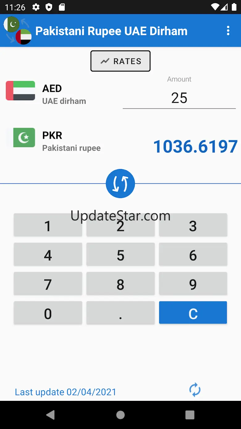 Pakistani Rupee to UAE Dirham 3.0.7