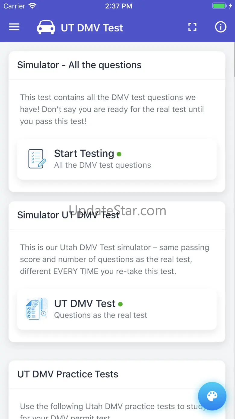 Utah DMV Permit Test 1.0