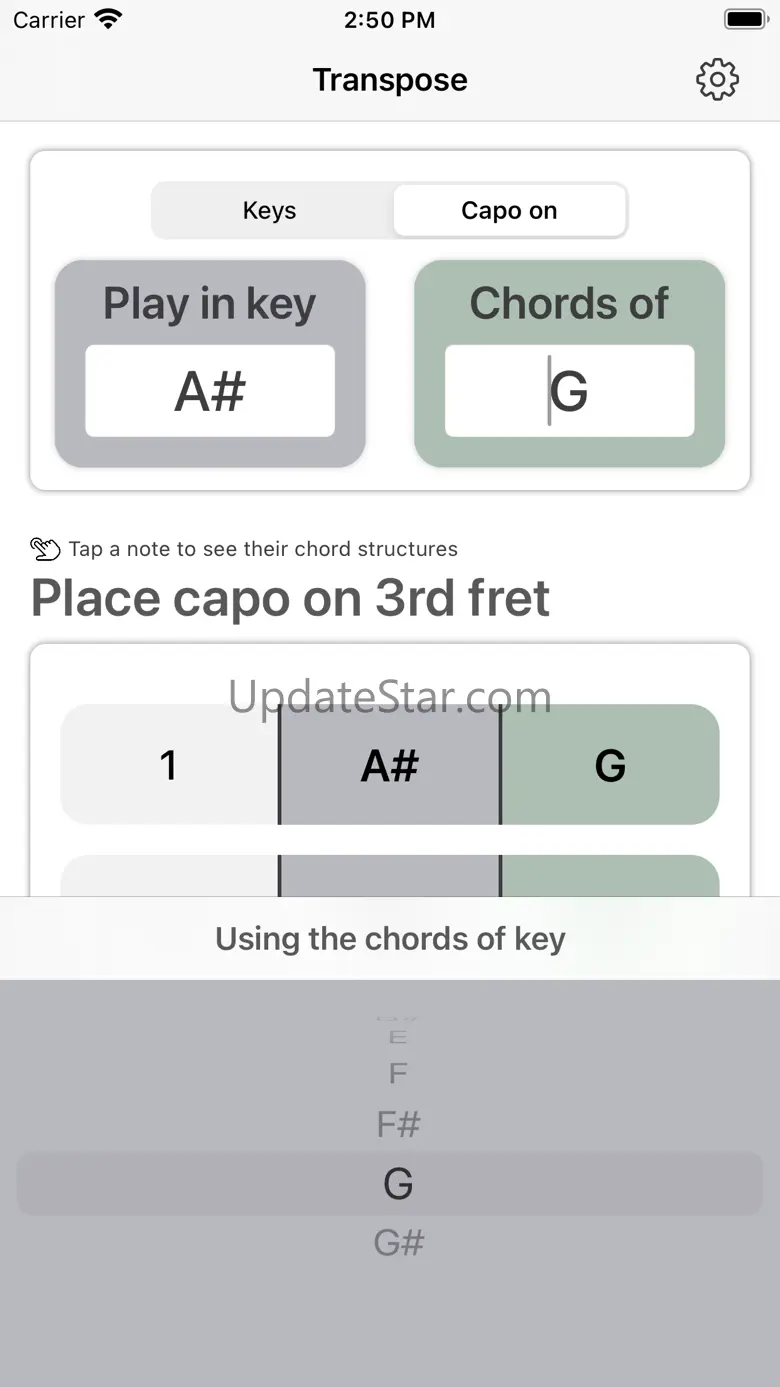 Chord Transpose