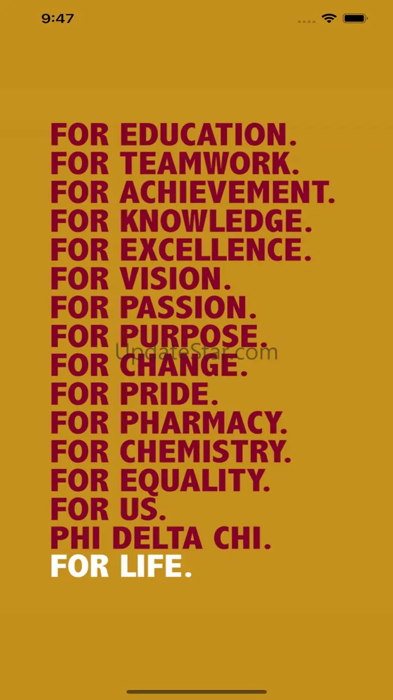 Phi Delta Chi Events 1.10.0