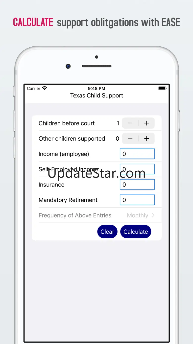 TX Child Support Calculator 3.0