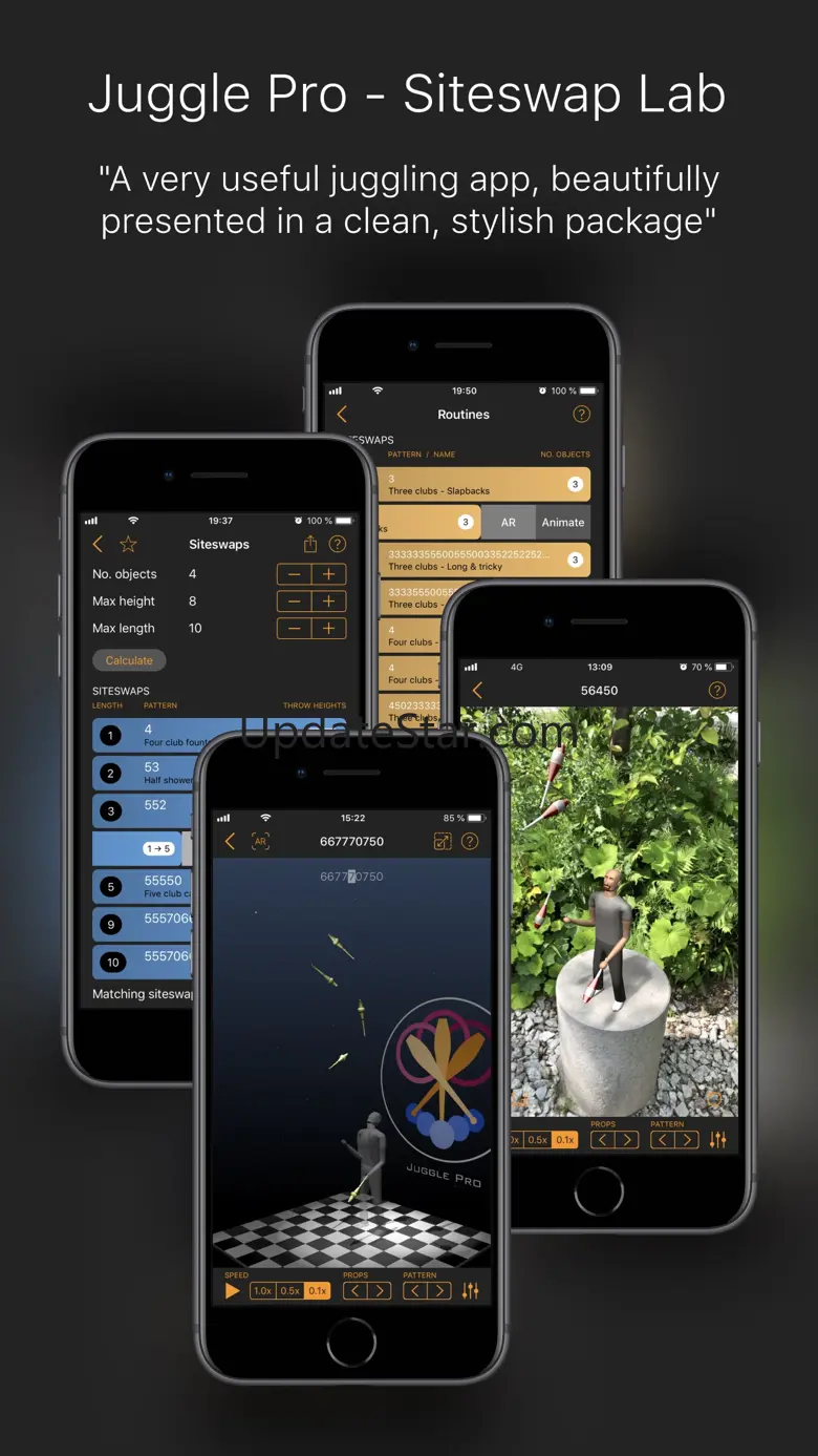 Juggle Pro - Siteswap Lab 4.1