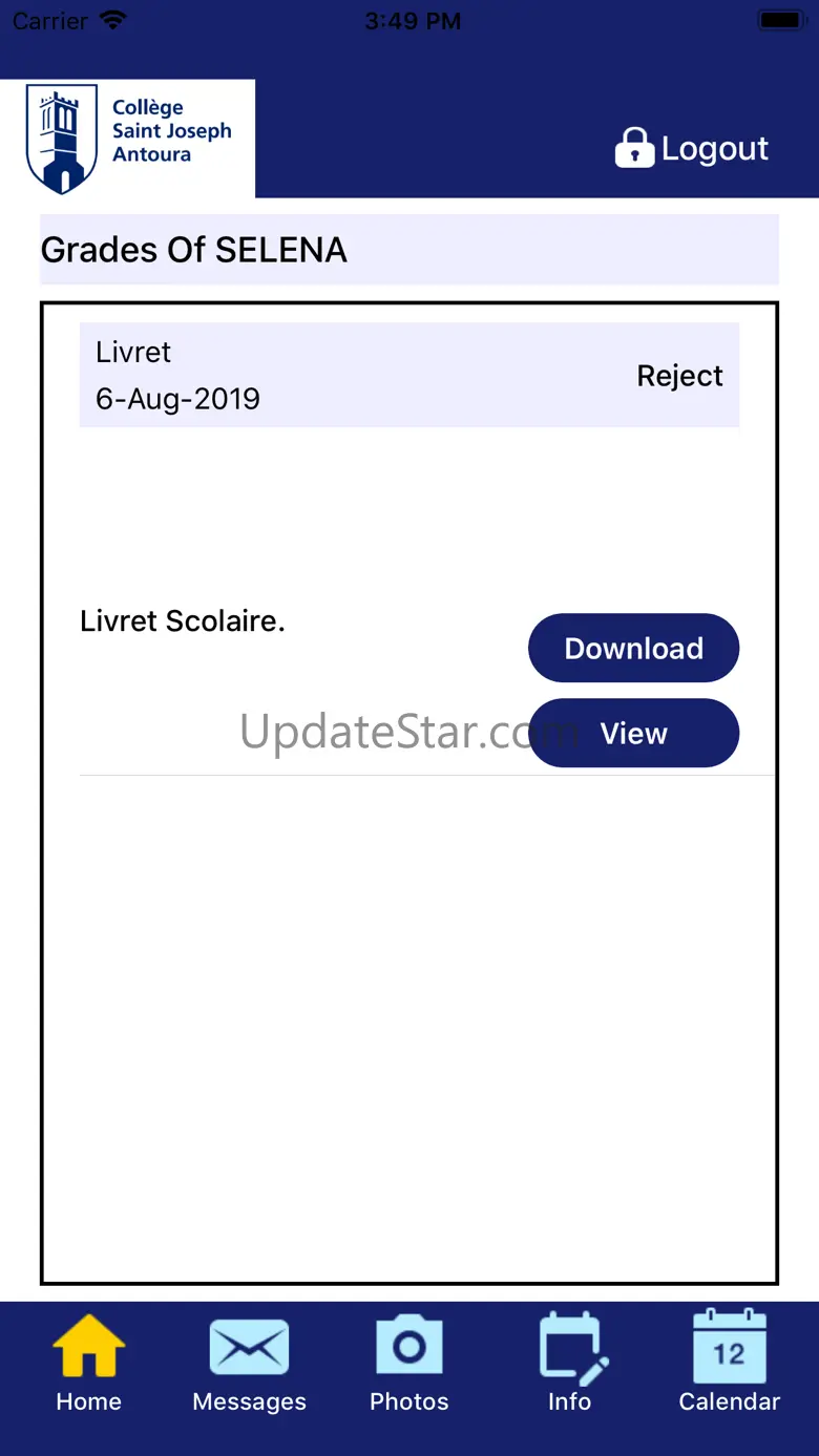 CSJ Antoura - Parents App 2.0