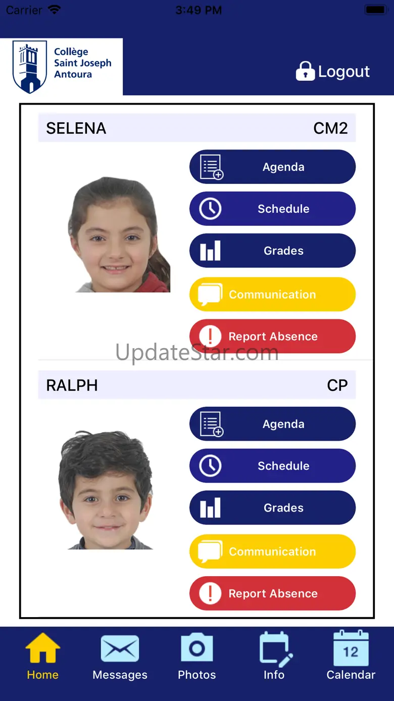 CSJ Antoura - Parents App 2.0