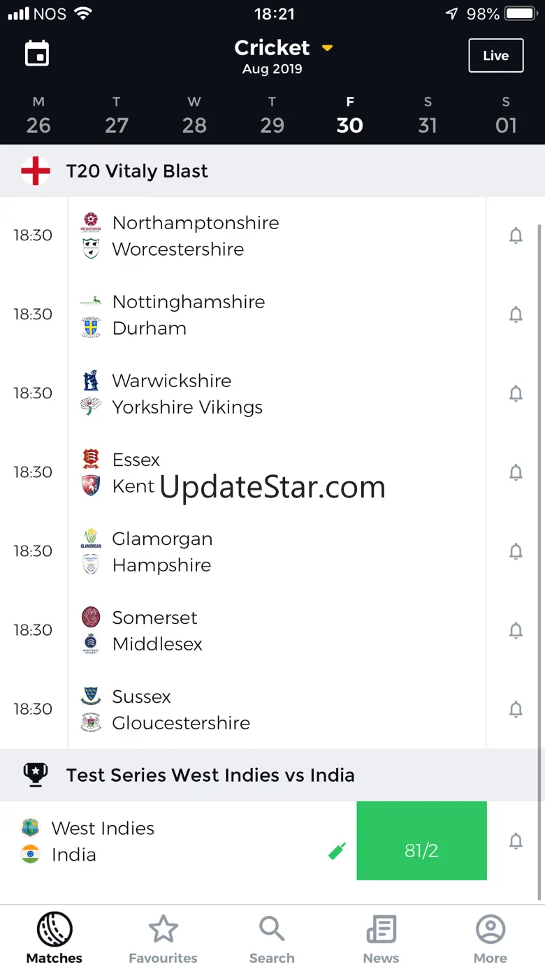 SkyScore - News & Livescores 1.3