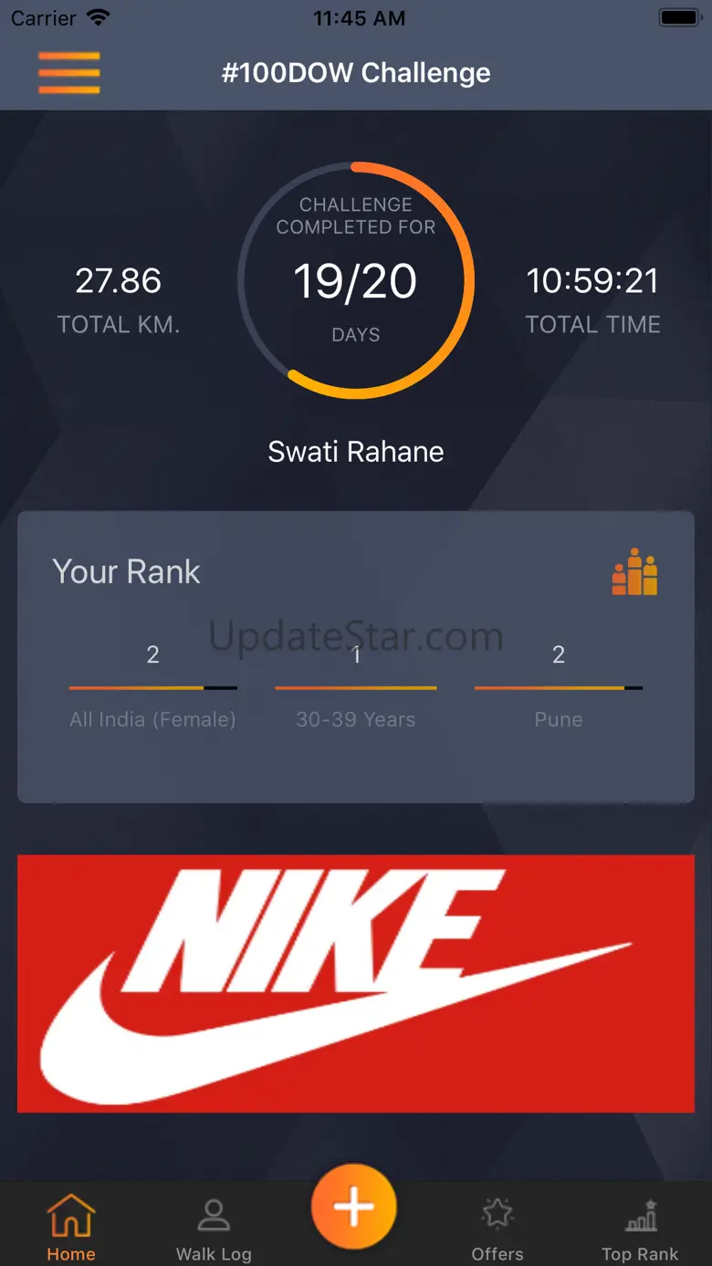 100 Days of Walking Challenge 1.1.4