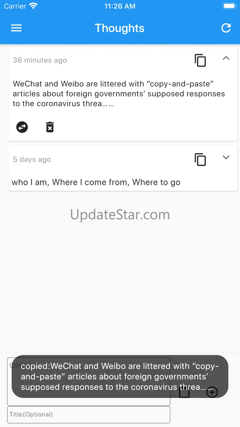 Paste In & Copy Out 1.0.5
