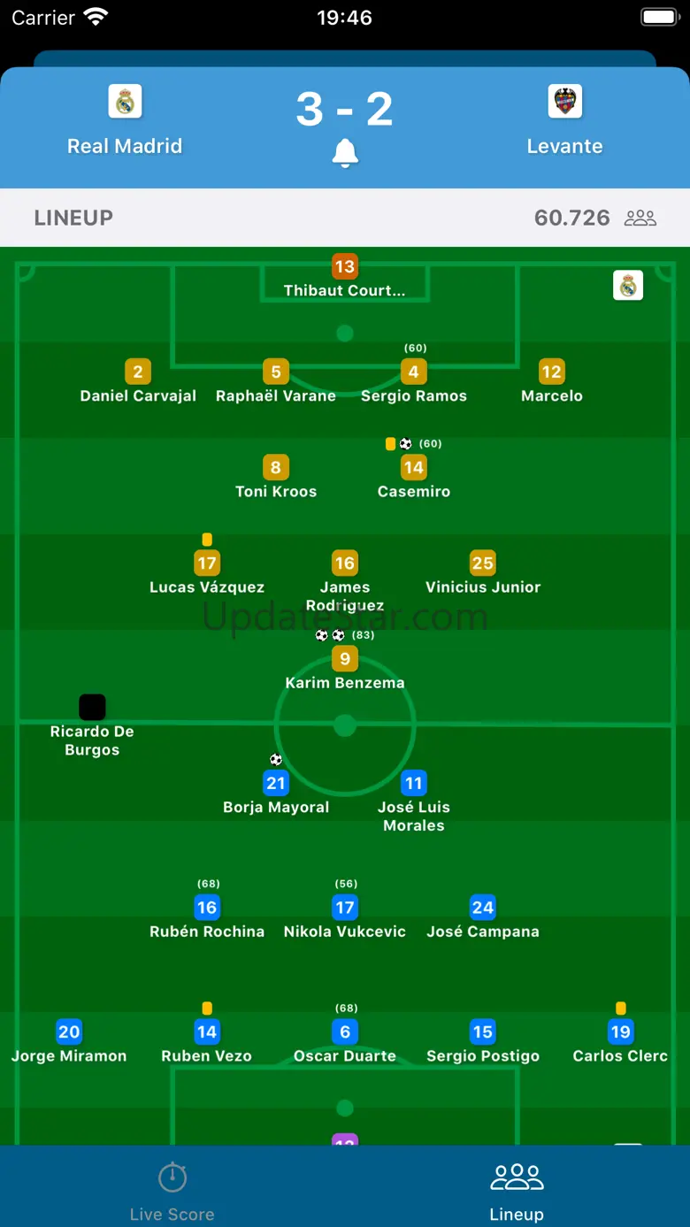 Ultra LiveScore 5.4.2