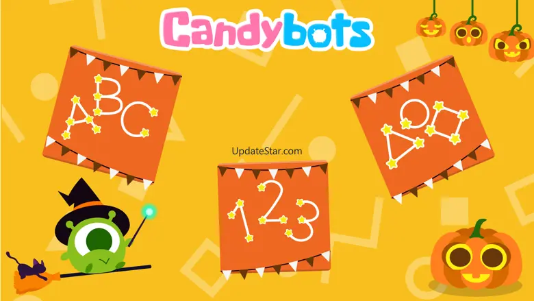 CandyBots Tracing Kids ABC 123 1.0