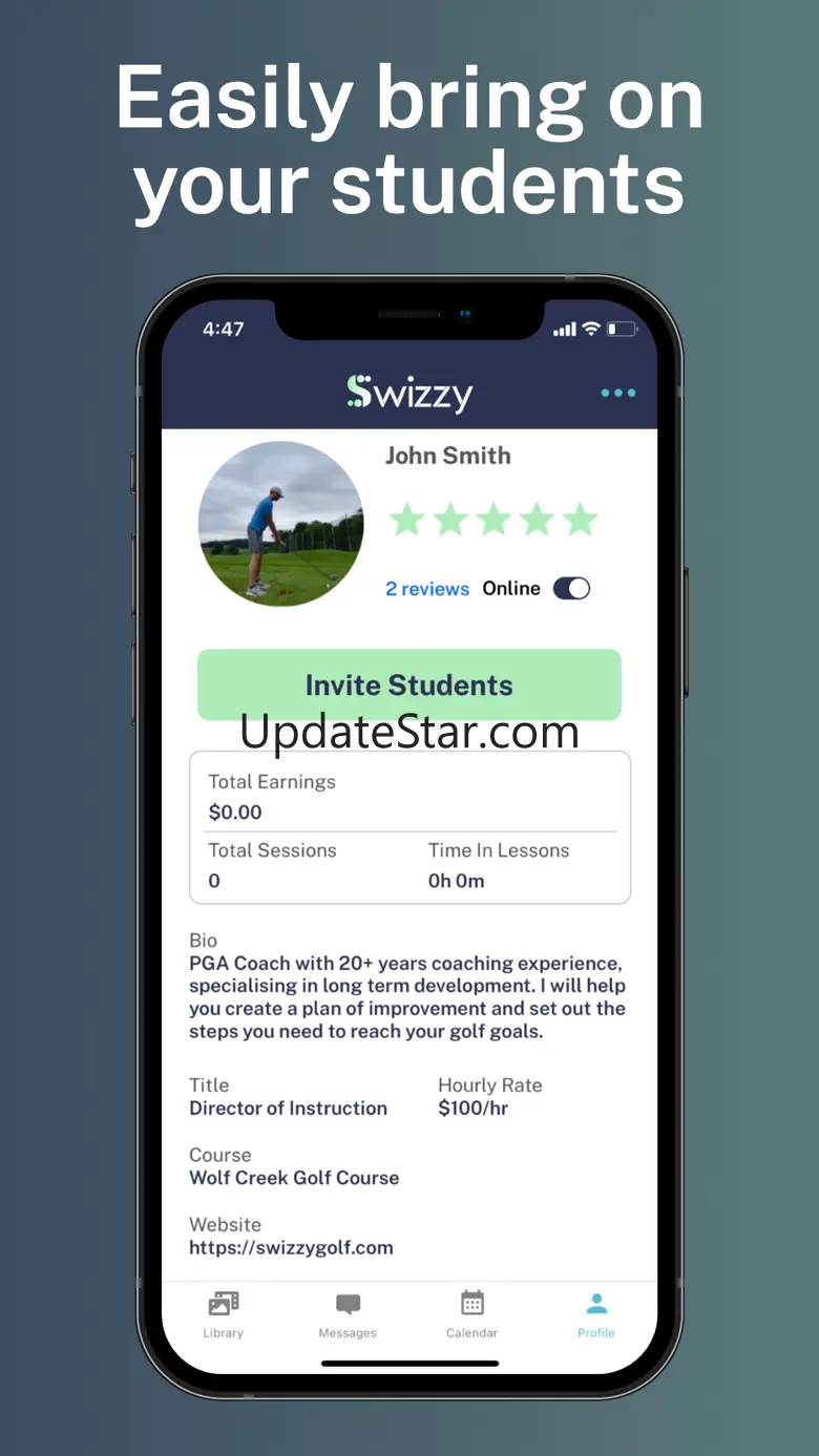 Swizzy Golf - Instructors 5.1