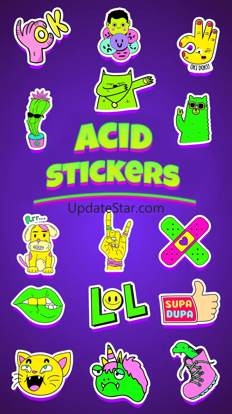 Acid Stickers: Trippy Fun 1.0