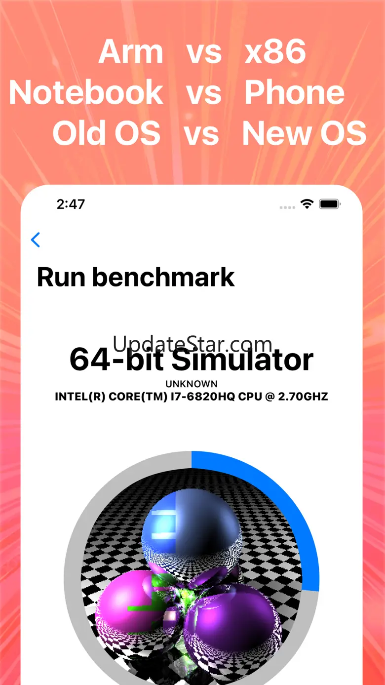 Raybench: OS system speed test 4.2
