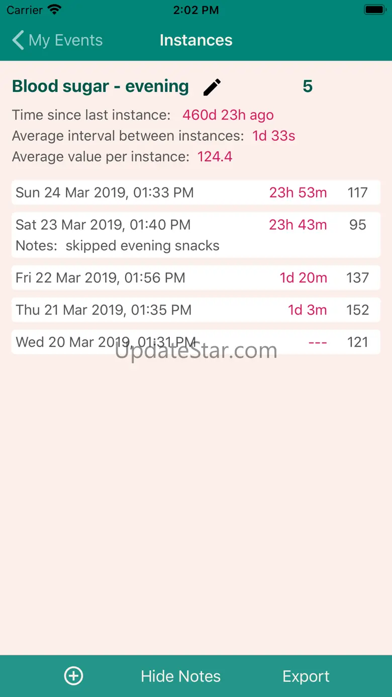 Quick Event Logger 1.2.2
