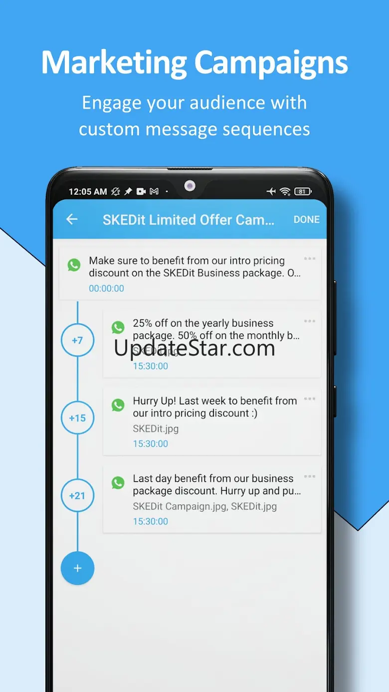 SKEDit: Auto Message Scheduler 3.0.8.0