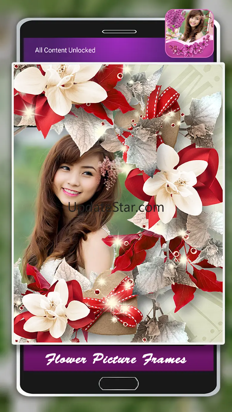 Flower Picture Frames 10.8