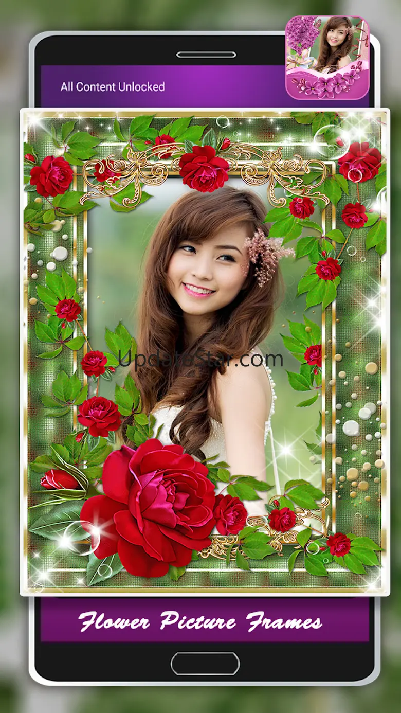 Flower Picture Frames 10.8