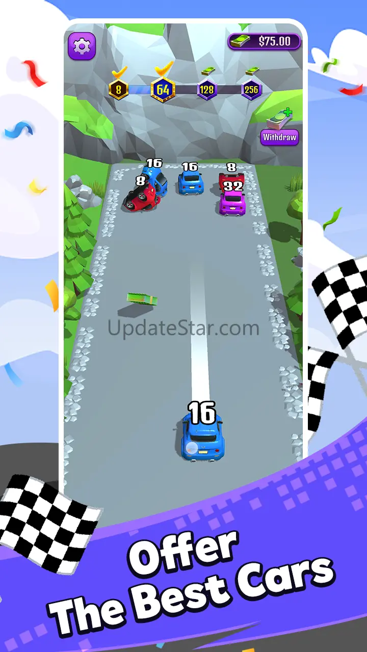 Cash Drop:Cars Merge