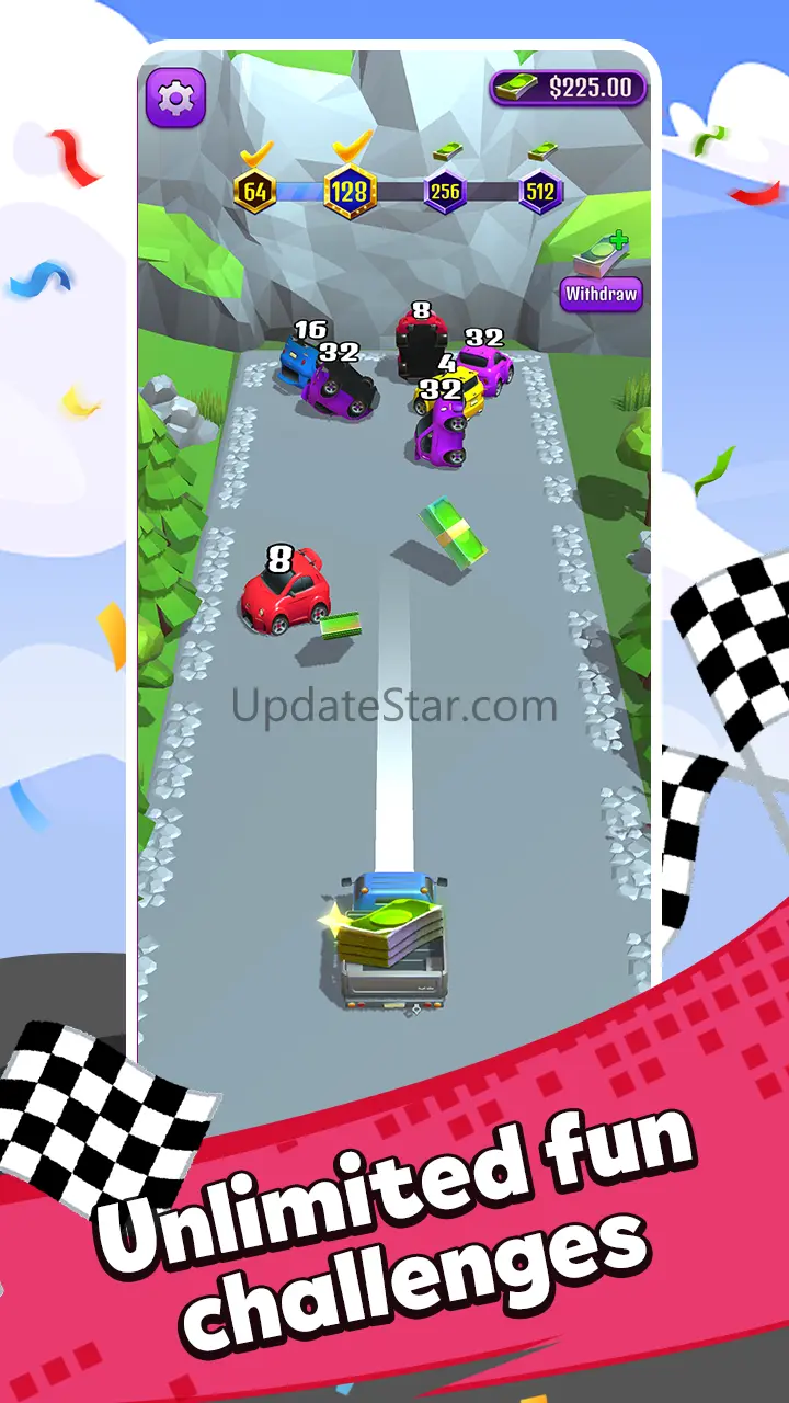 Cash Drop:Cars Merge