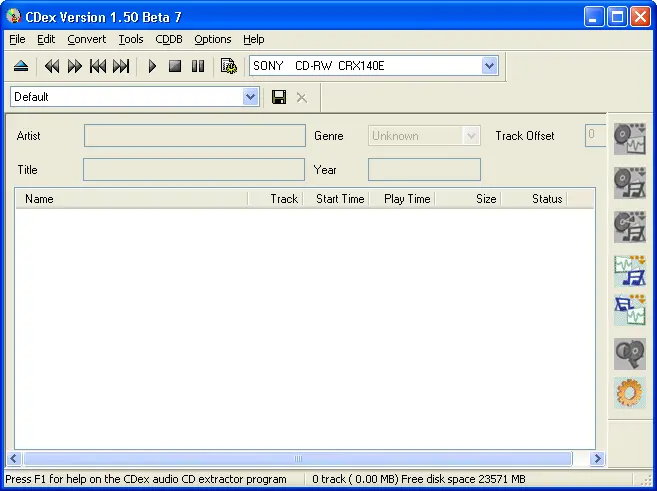 CDex 12.0.30501