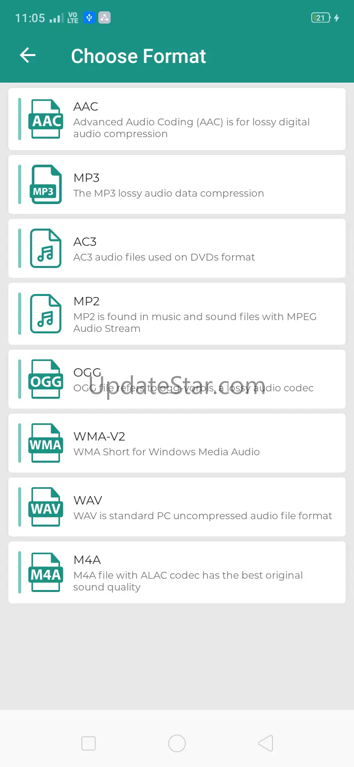 Audio Converter - MP3,M4A,WAV 1.0.6