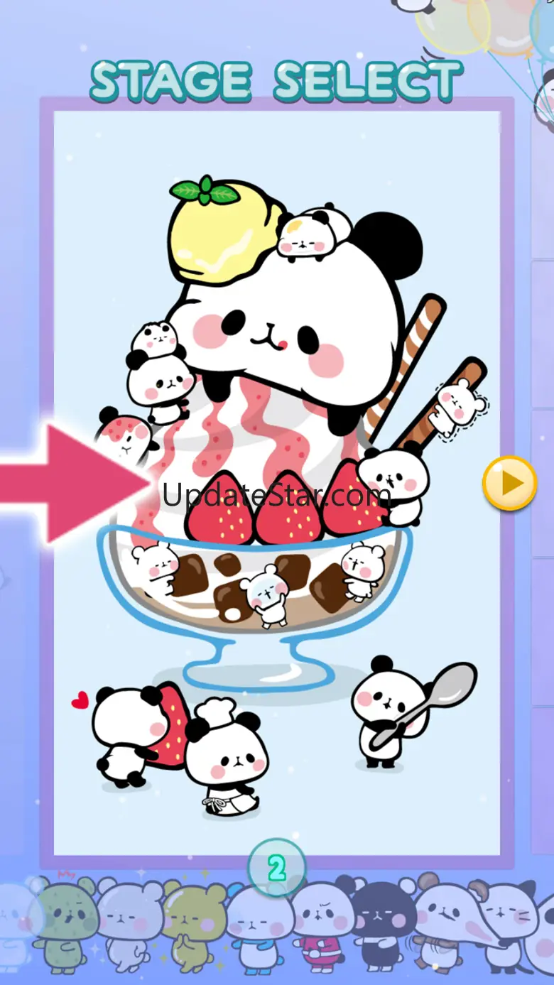 Turn-piece Puzzle: Mochi Panda 1.2.3
