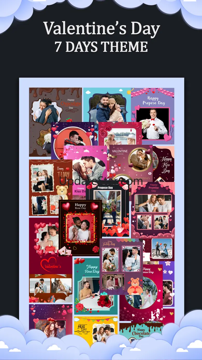 Valentine's Day Photo collage- 2.0