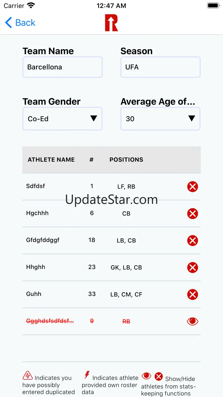 Soccer Statistics Tracker 1.5.2
