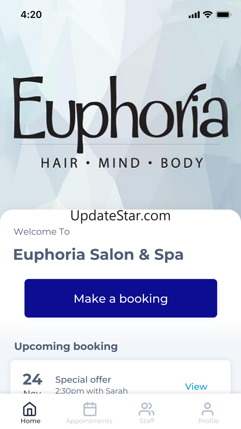 Euphoria Salon & Spa 3.3.0