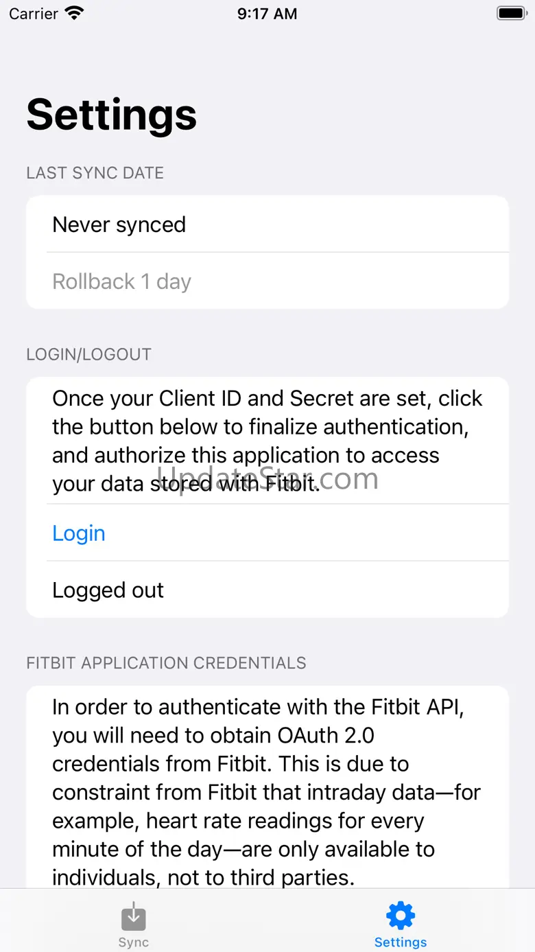 Intraday SyncFit 3.1.0