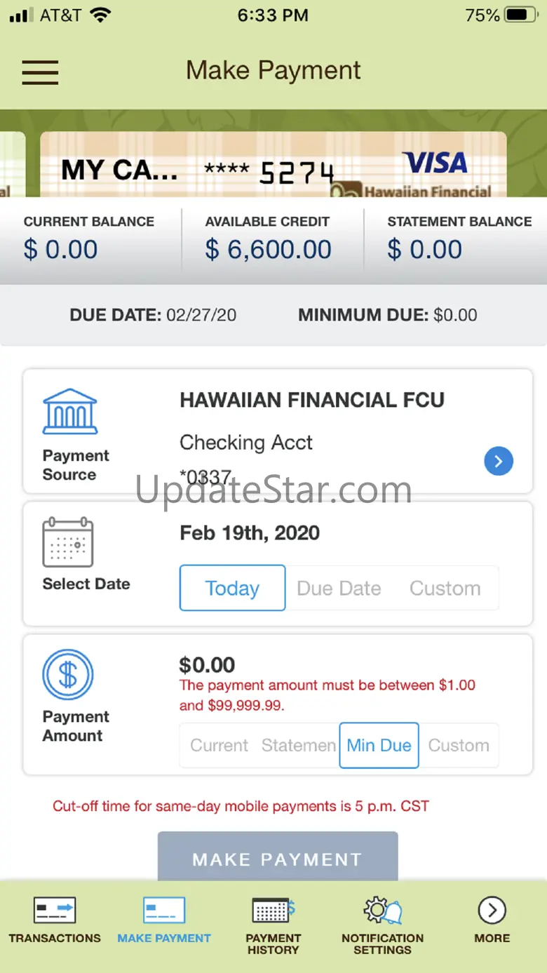 MyCard HIFICU VISA 37.0.2