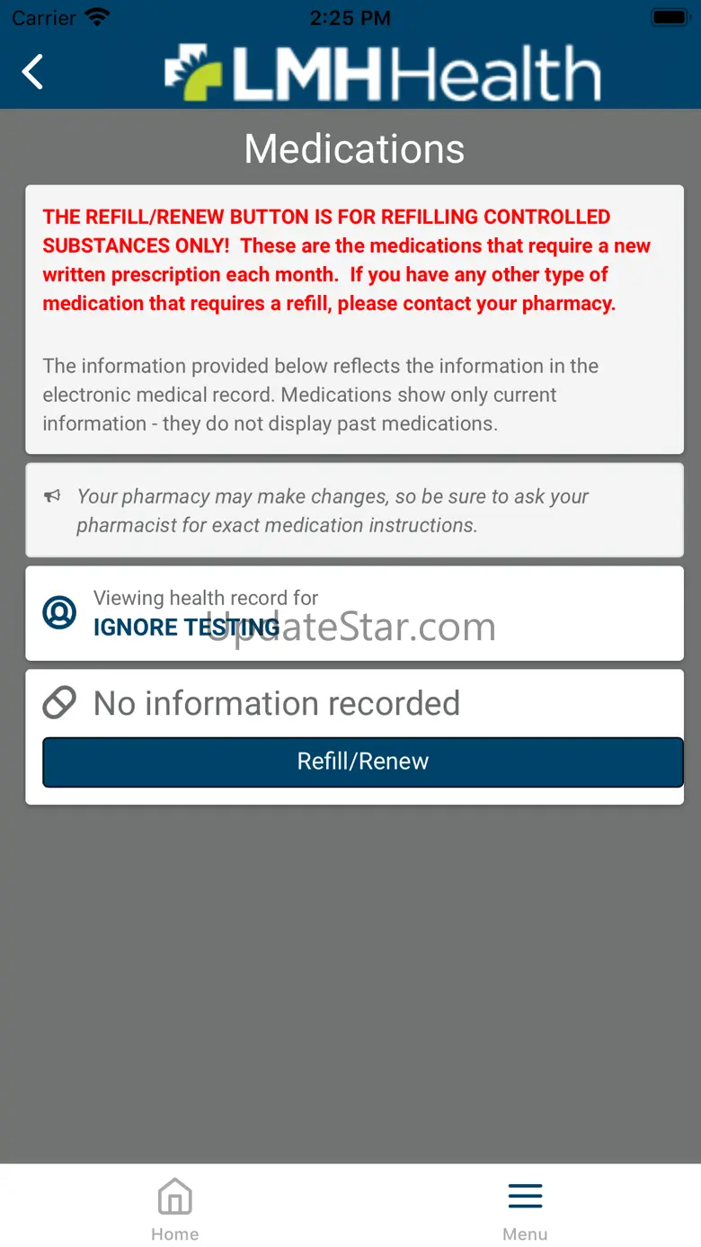 LMH Health My Patient Portal 102.1.21