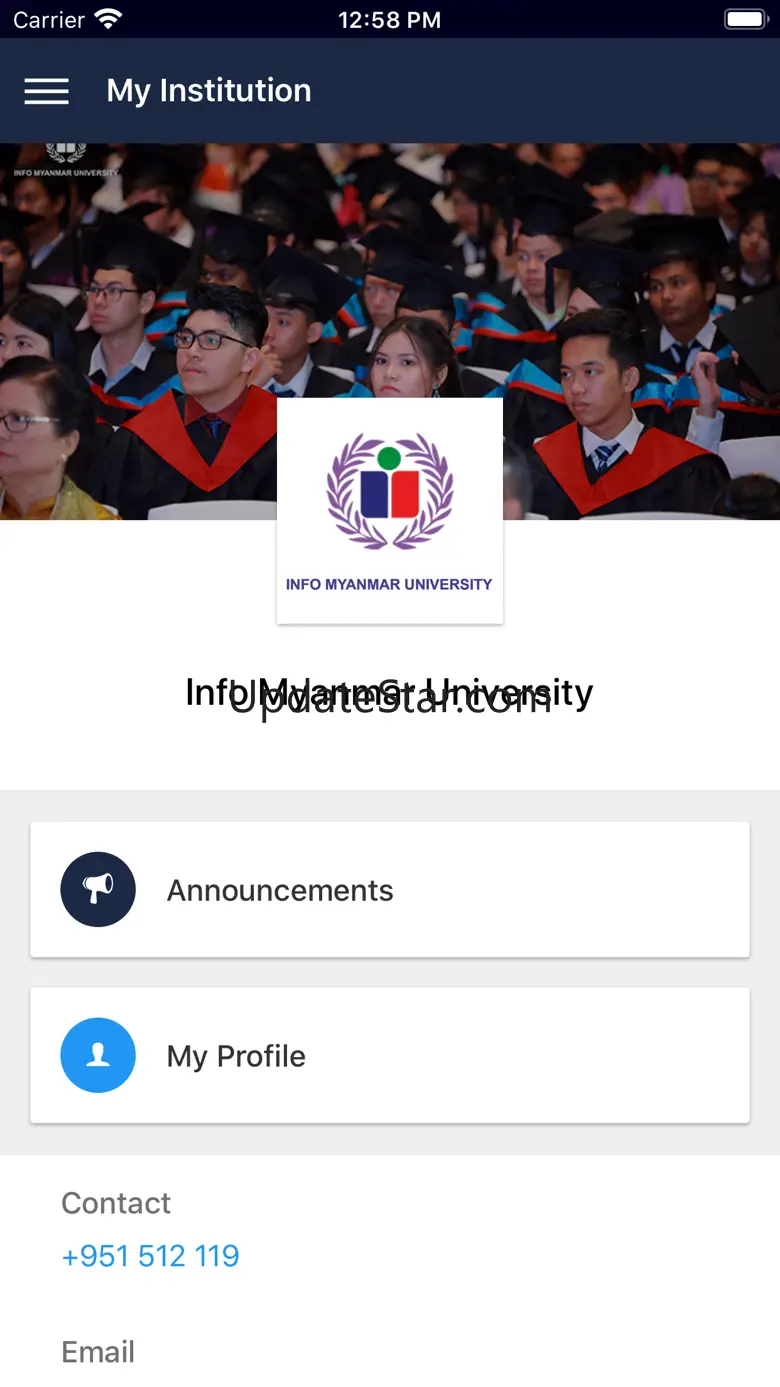 Info Myanmar University 1.3.407