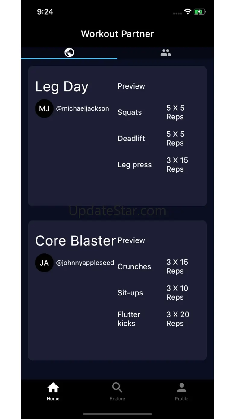 Workout Partner - Fitness App 1.0
