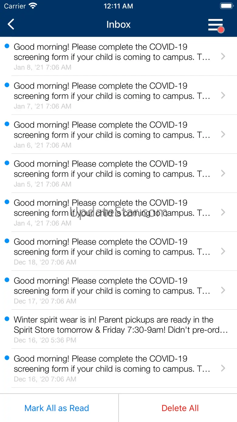 My STA App 51.12.0