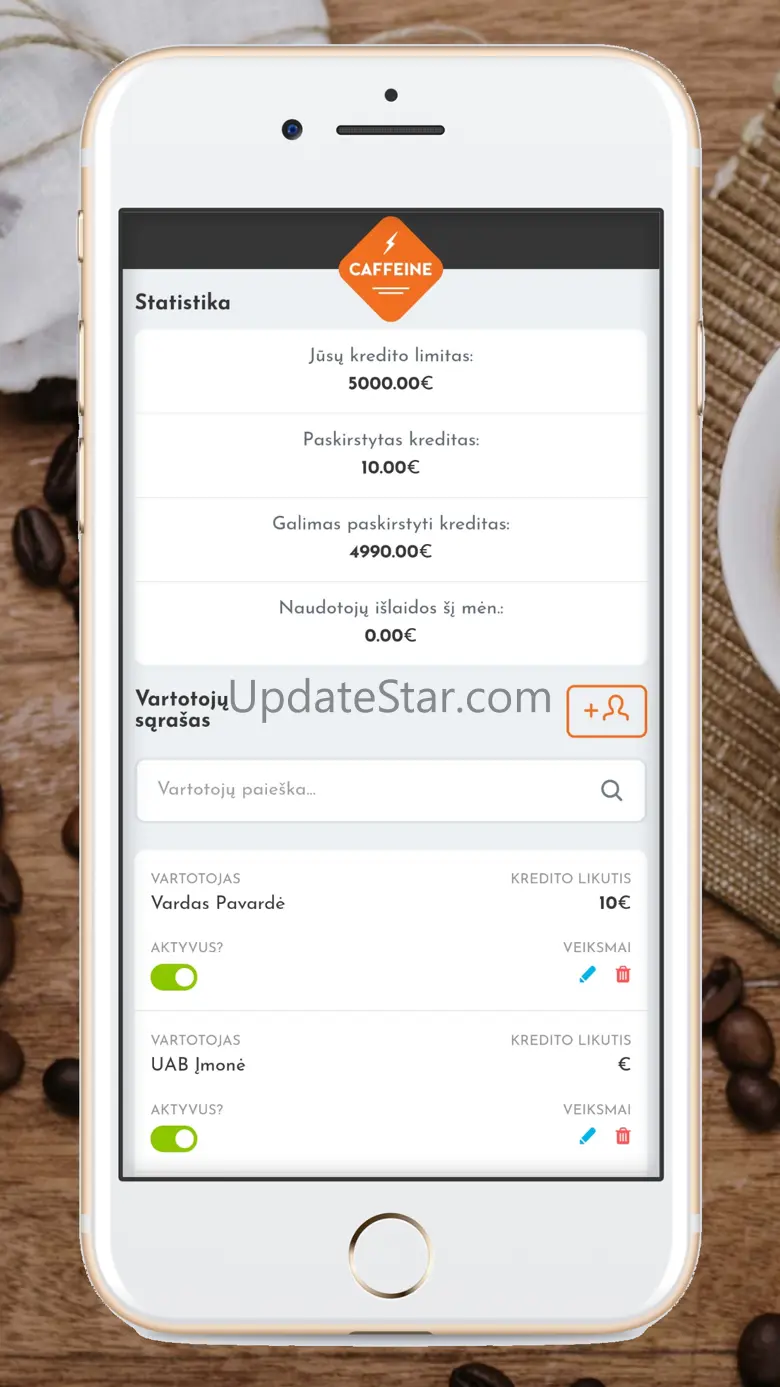 Caffeine verslui 1.3