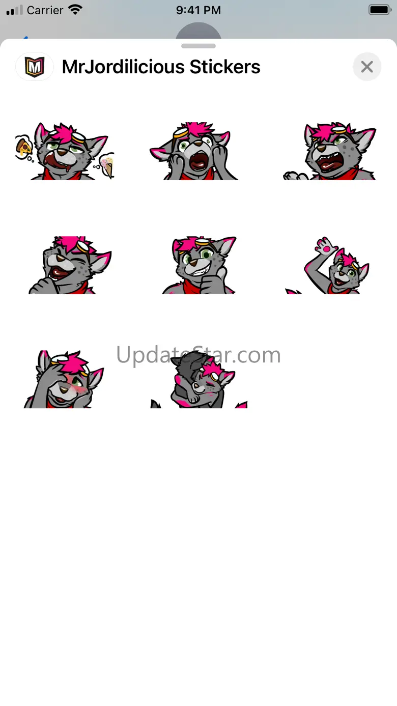 MrJordilicious Stickers 1.0
