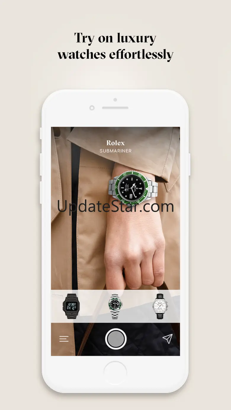 Wanna Watch: try watches in AR 2.3.3