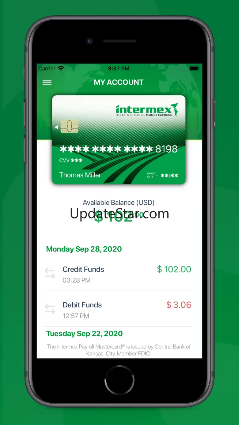 Intermex Payroll Card 1.3