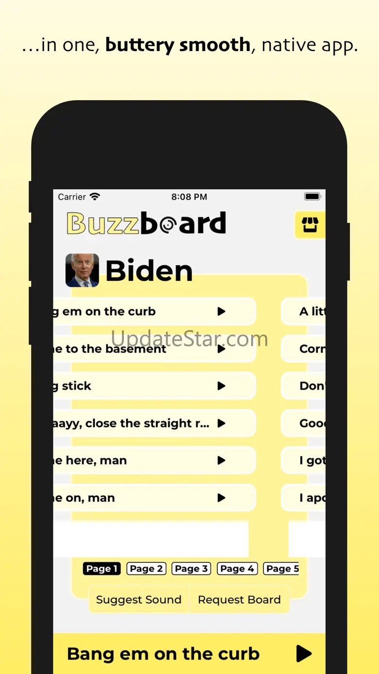 Biden Soundboard (Buzzboard) 3.0.1