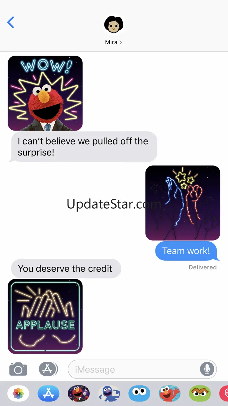 Sesame: Elmo Show Stickers 1.0